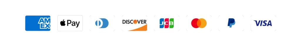 Accepted payment methods